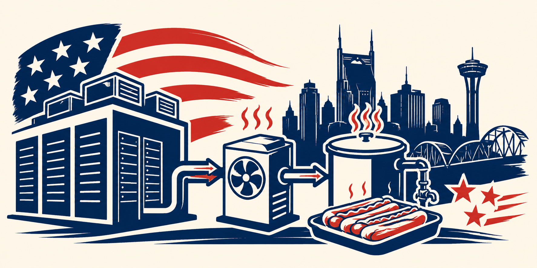 National Strategic Hot Dog Reserve Banner